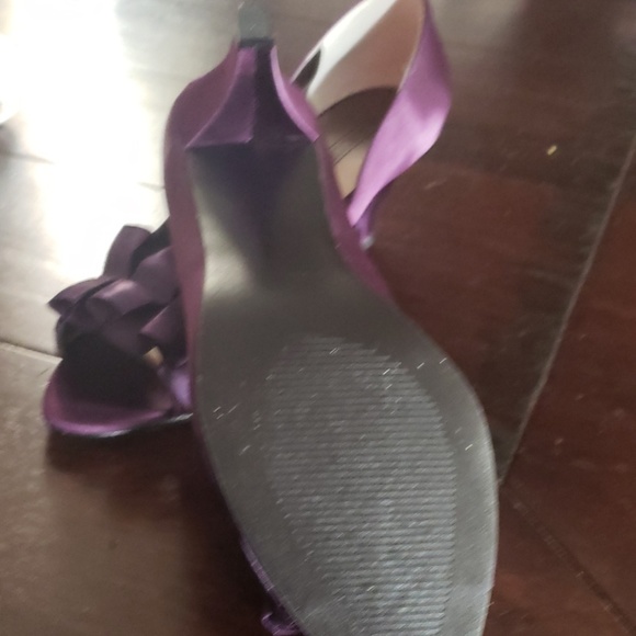Purple Kitten Heels - Picture 4 of 4